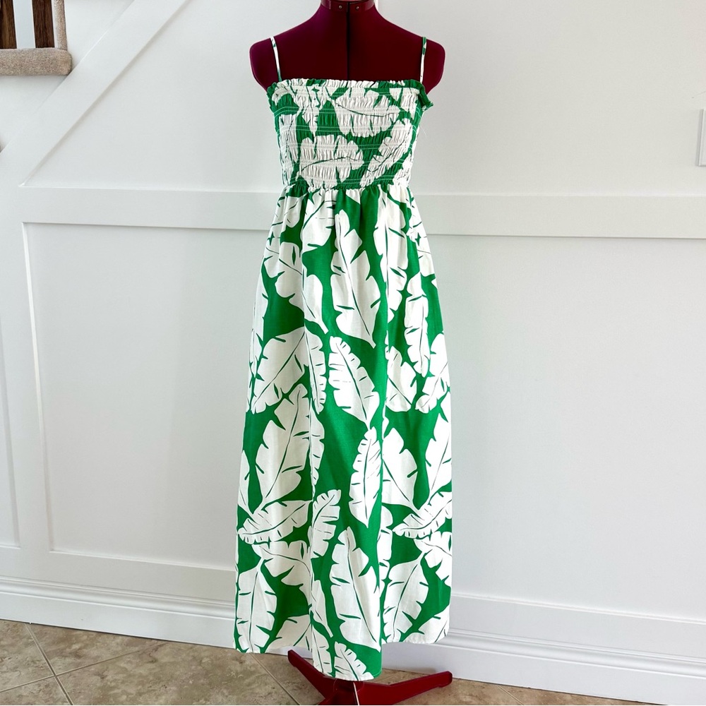 Dynamite Neve Linen blend Summer Dress Size M